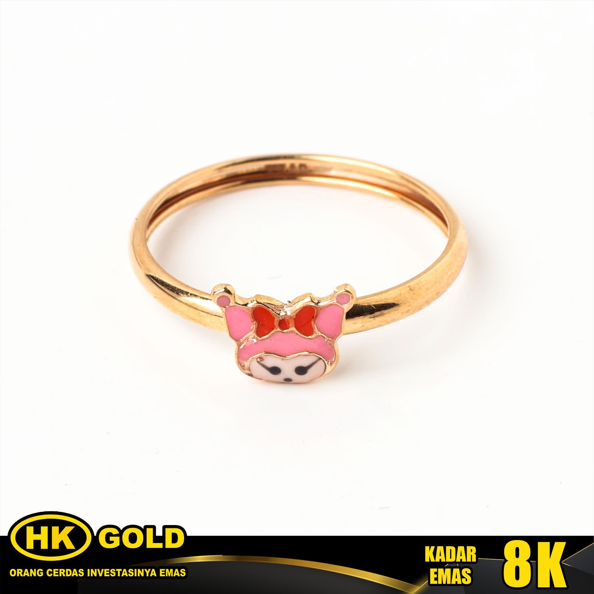 Cincin Emas 8K Wanita Type 1995 Anak HK GOLD