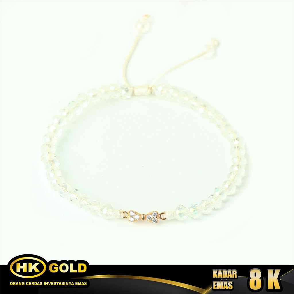 HK MUSTIKA GOLD - GELANG EMAS 8K - Type 1283 GODIVA