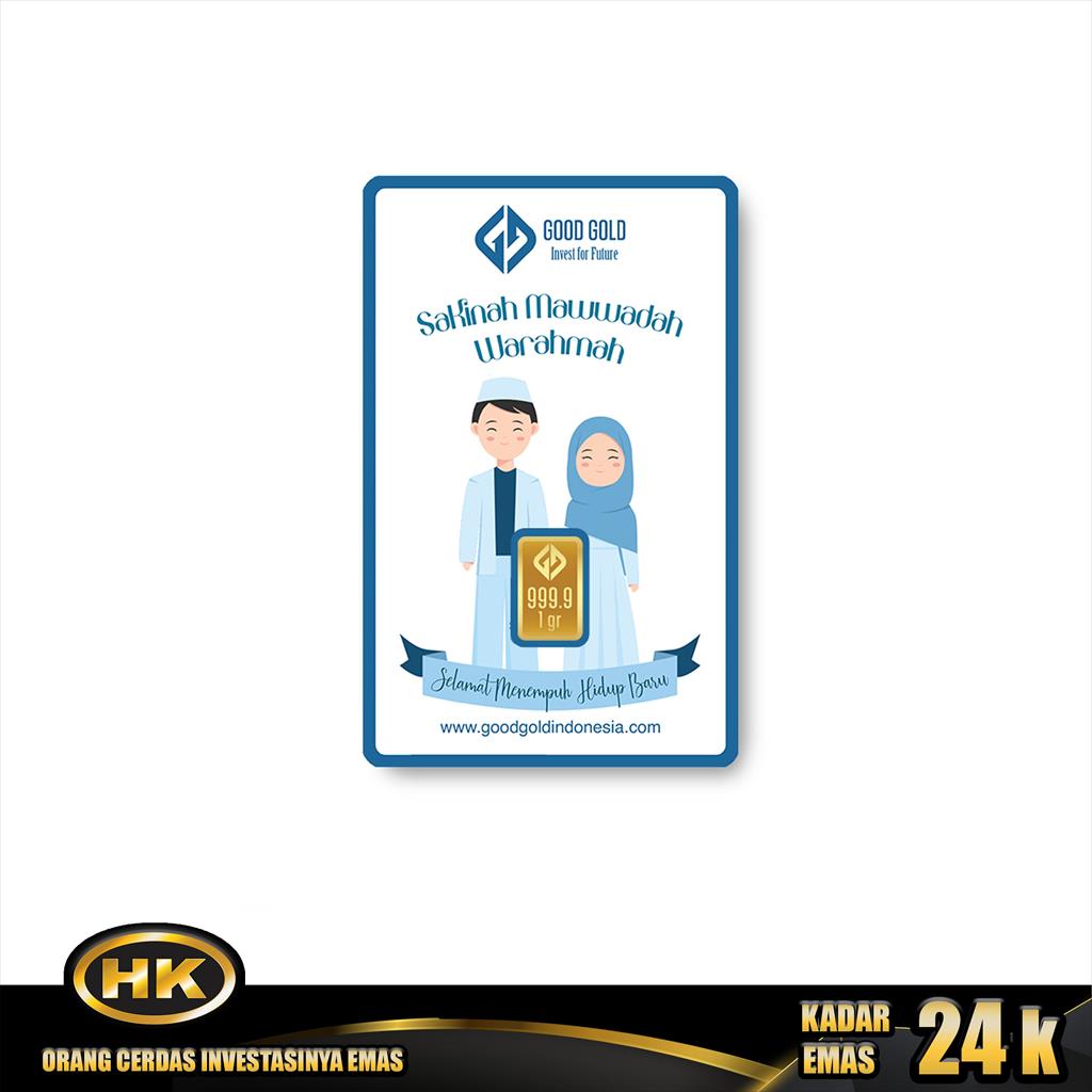 HK Mustika Gold - Logam Mulia  24K - 1 GGI
