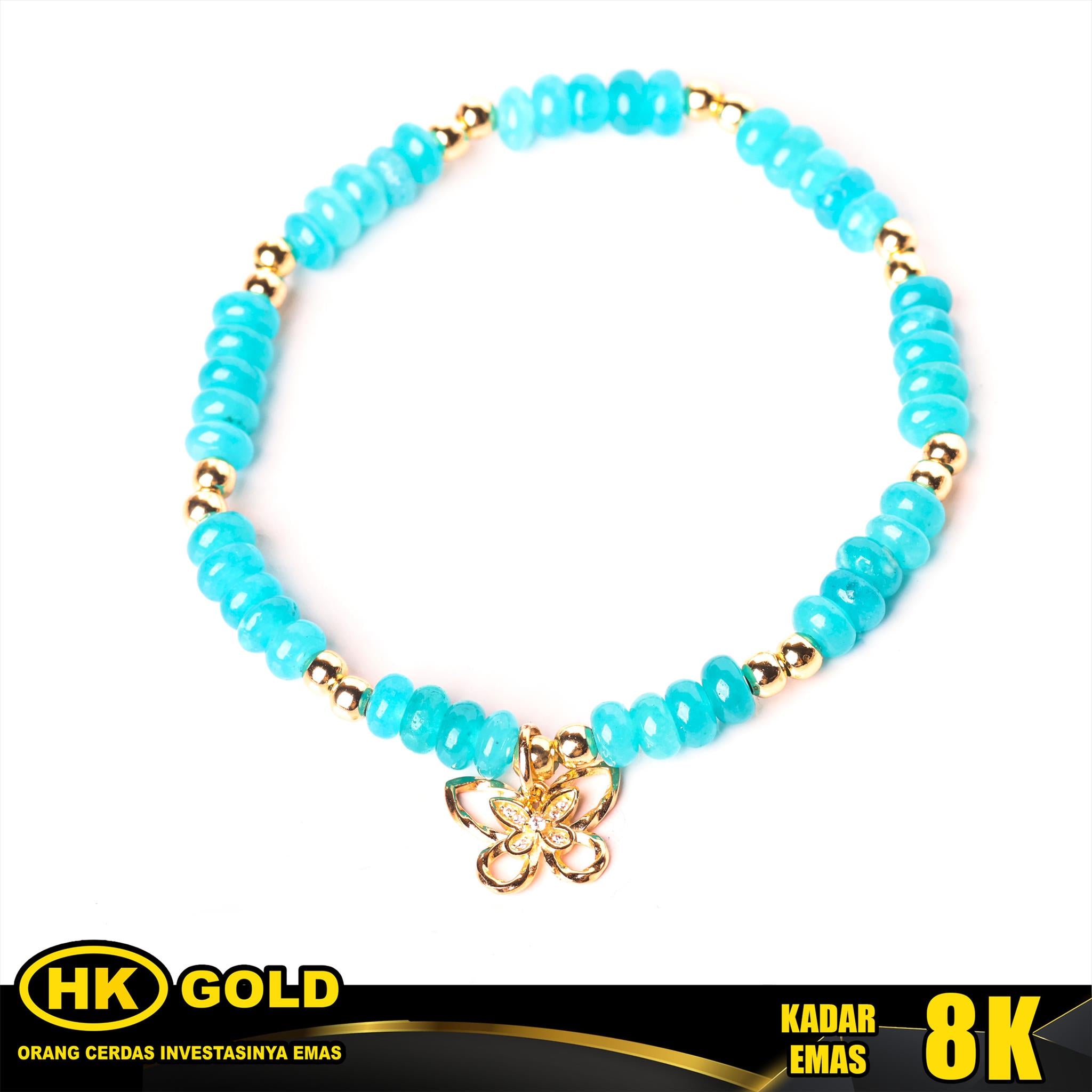 Gelang Emas 8K Bracelet Wanita Type 2471 HK GOLD