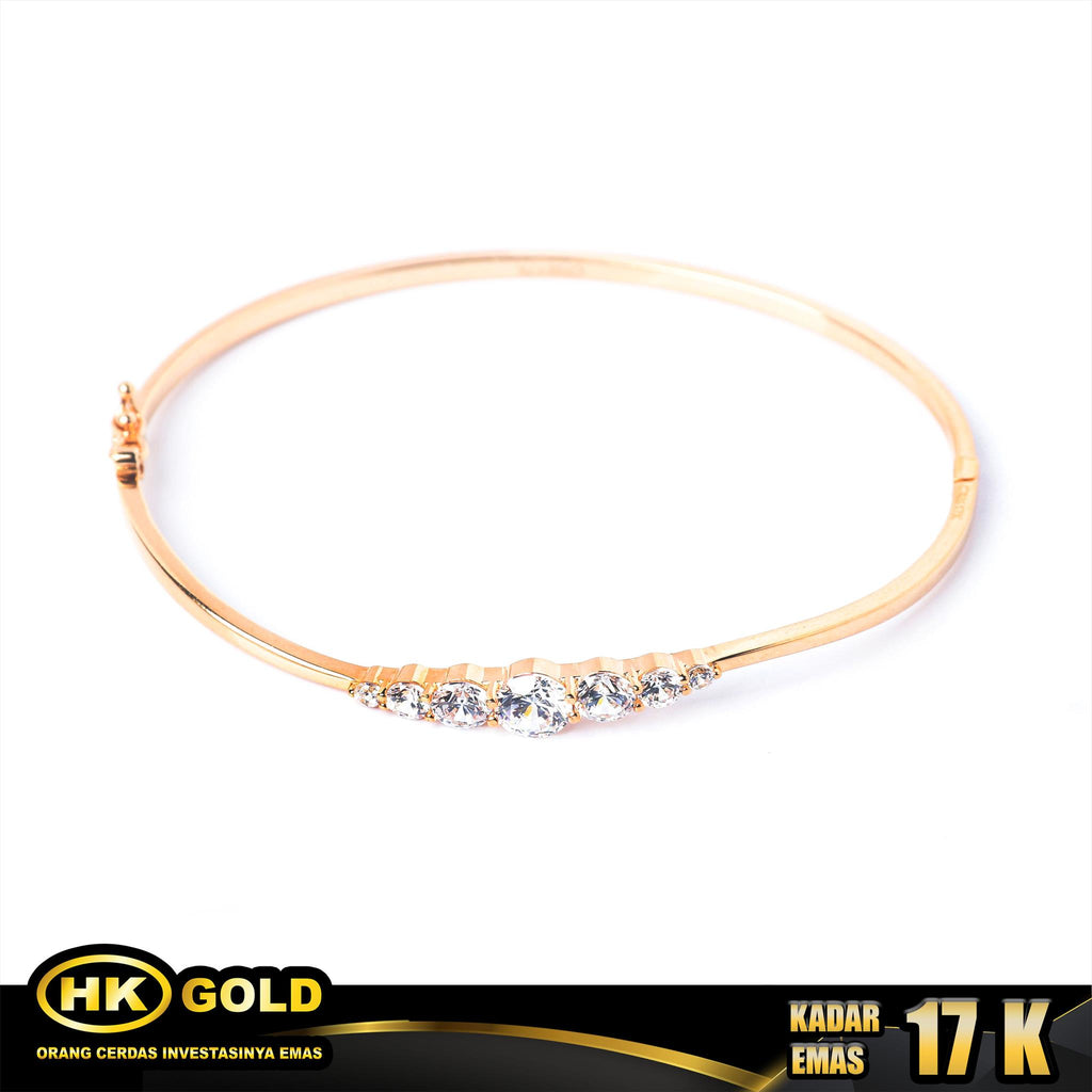 Gelang Emas 17K Type 1063 HK GOLD