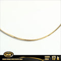 HK Mustika Gold - Kalung Emas 17K - Anak Milano