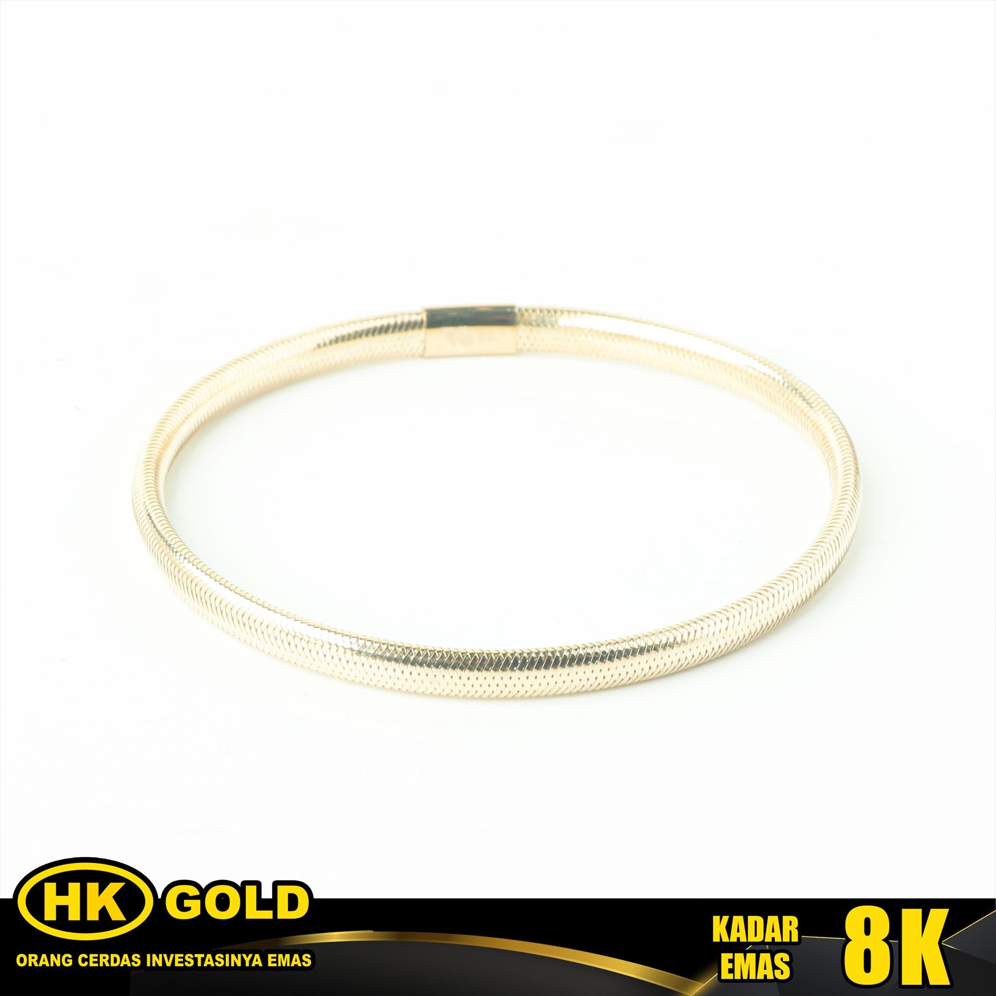 GELANG EMAS  8K Bracelet Wanita Type 2197 YT HK GOLD