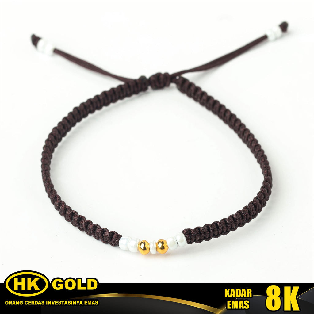 Gelang Emas 8K Sabrina Type 2556 HK GOLD