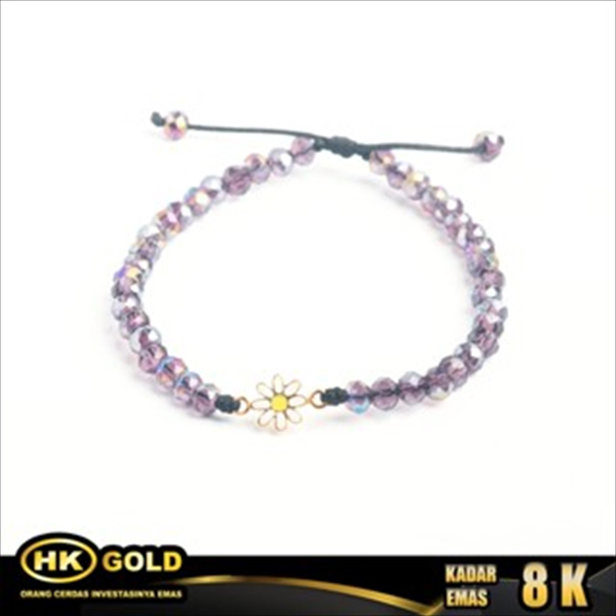 HK MUSTIKA - GELANG EMAS  8K - TYPE 1253 GODIVA ANK
