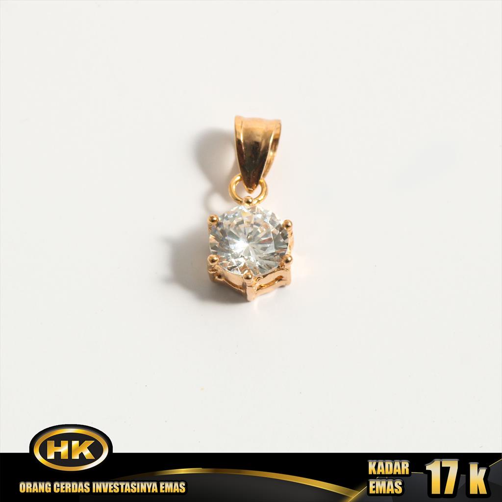 HK Mustika Gold - Liontin Emas 17K - Desy