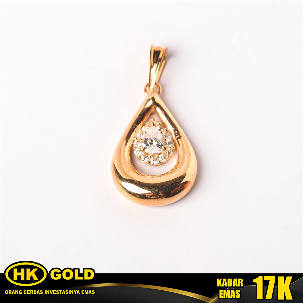 Liontin Emas 17K Pendant Wanita Type 250 HK GOLD