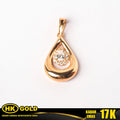 Liontin Emas 17K Pendant Wanita Type 250 HK GOLD