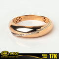 Cincin Emas 17K Wanita Type 1116 HK GOLD