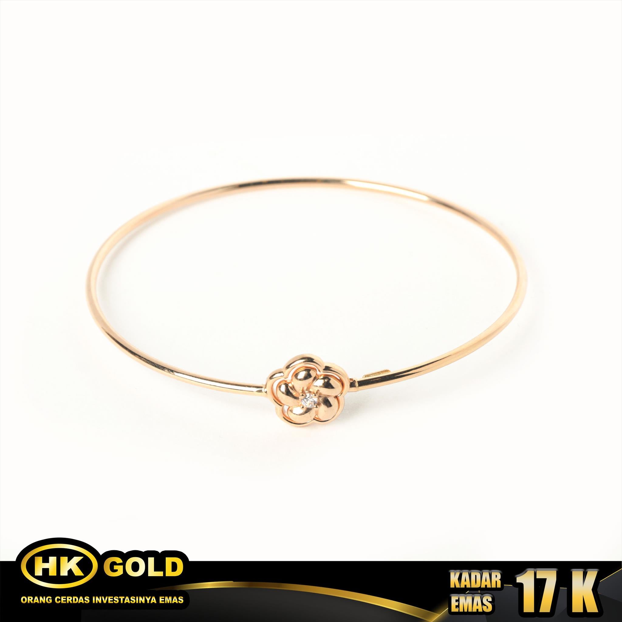 HK MUSTIKA GOLD - GELANG EMAS 17K - TYPE 921