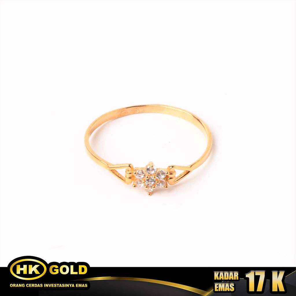 HK MUSTIKA GOLD - CINCIN EMAS 17K - TYPE 812