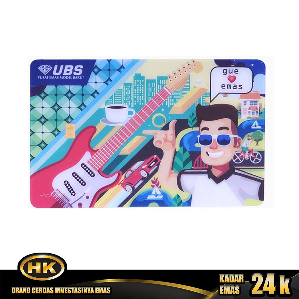 Logam Mulia 24K - 0.050  UBS Card - HK Gold