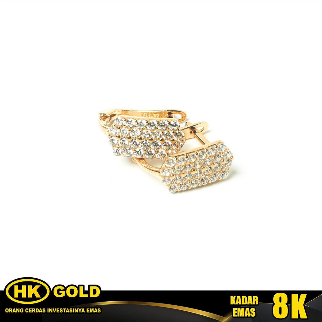 Anting Emas 8K Type 317 HK GOLD