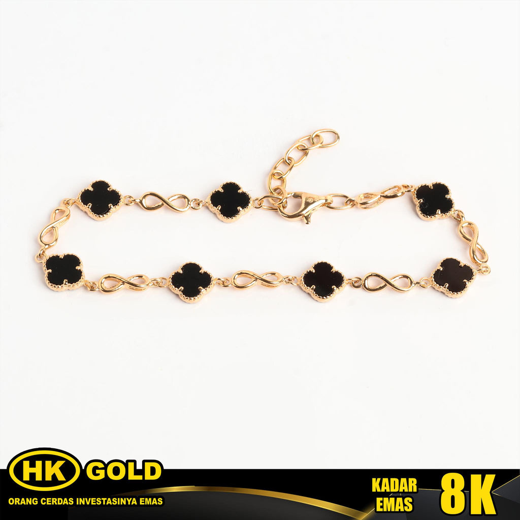 Gelang Emas 8K Bracelet Wanita Type 2750 HK GOLD