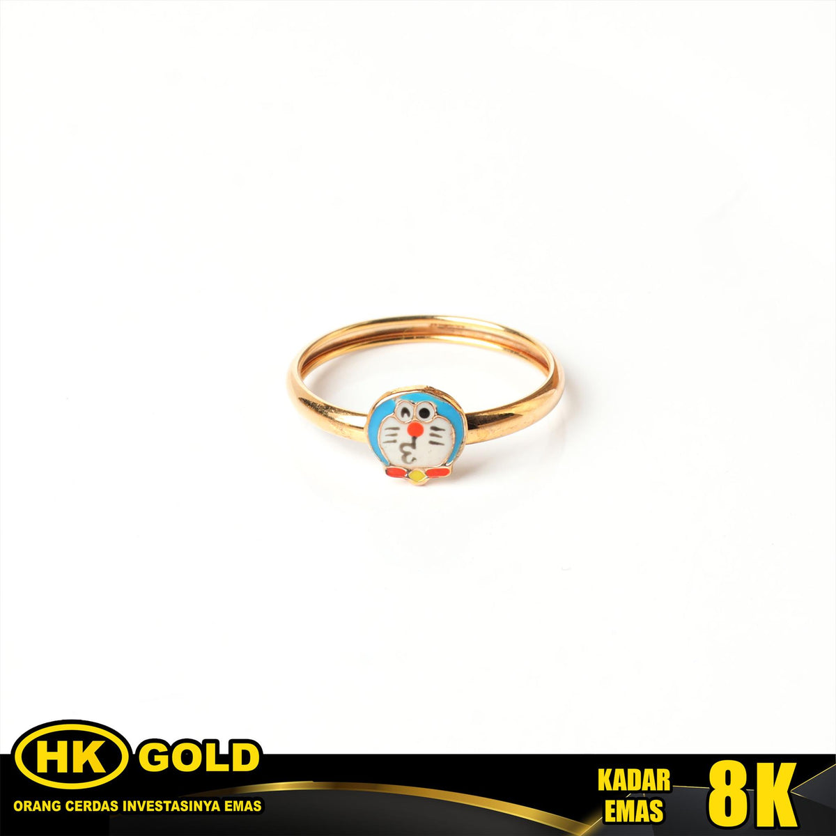 Cincin Emas 8K Wanita Anak Type 2012 HK GOLD