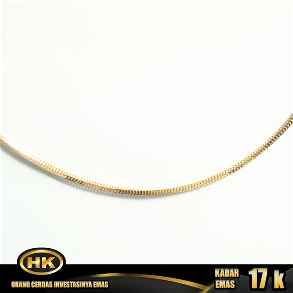 HK Mustika Gold - Kalung Emas 17K - Anak Milano