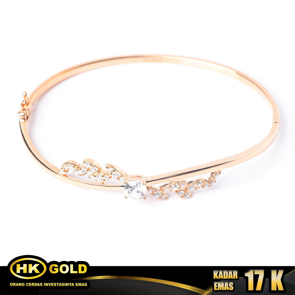 Gelang Emas 17K Type 1063 HK GOLD