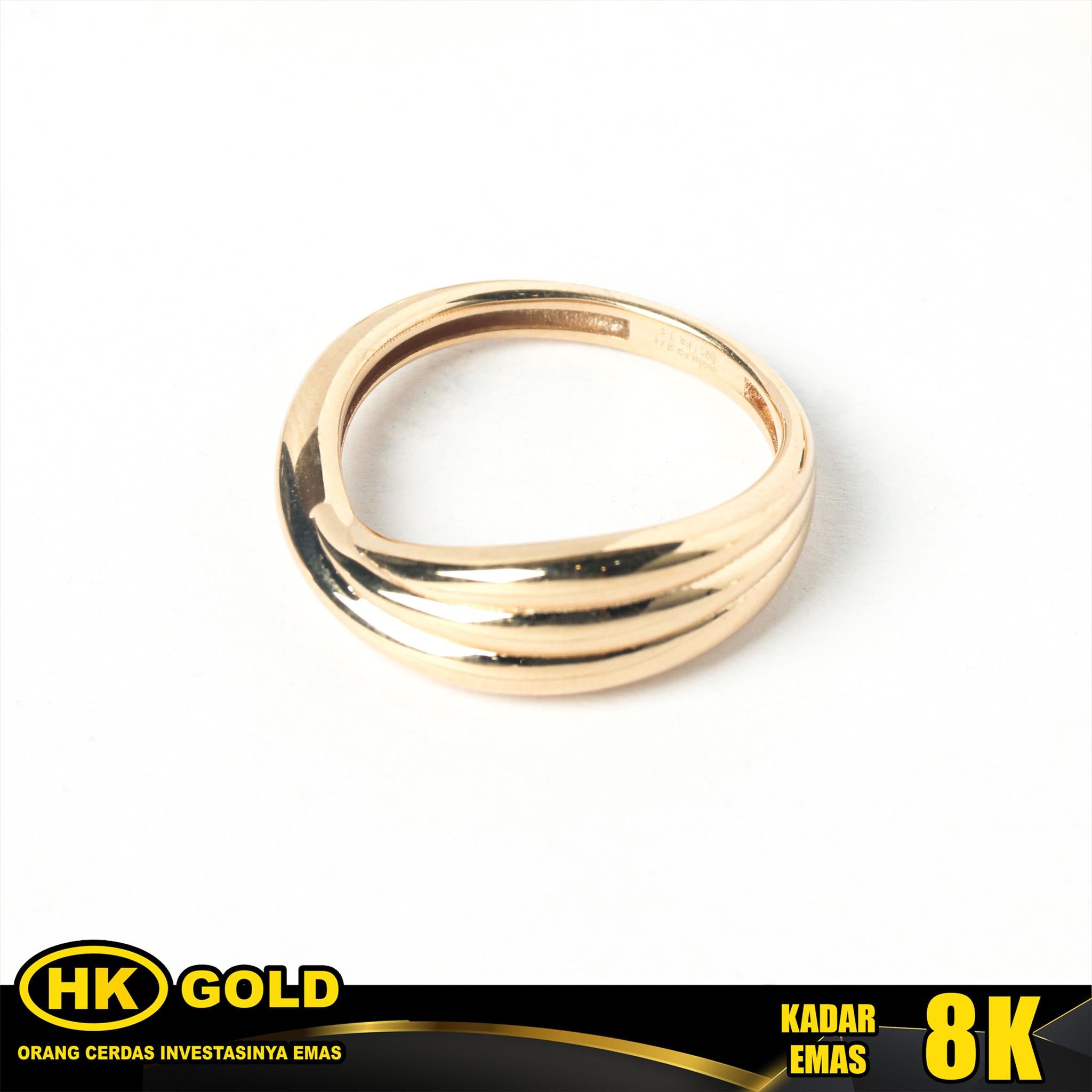 Cincin Emas 8K Type 1610 HK GOLD