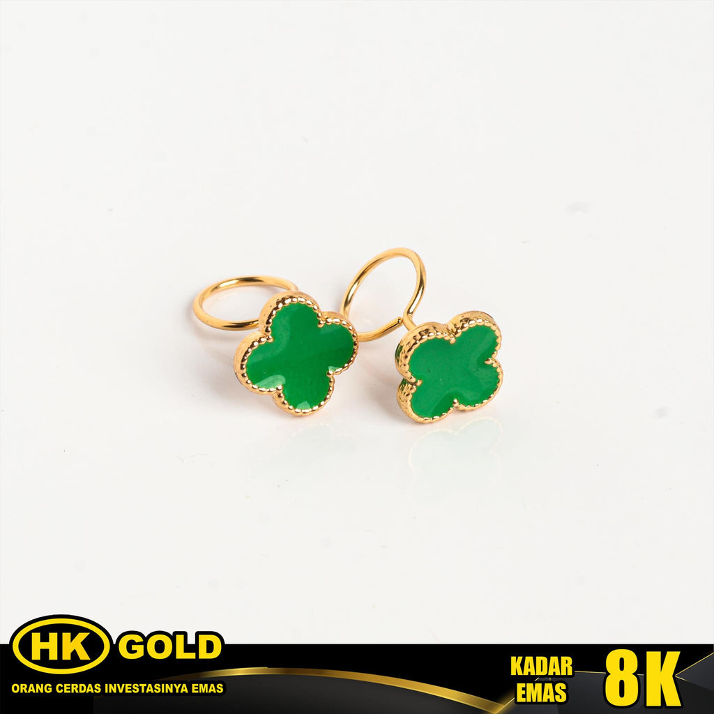 Giwang Emas 8K Tusuk Wanita Type 383 HK GOLD