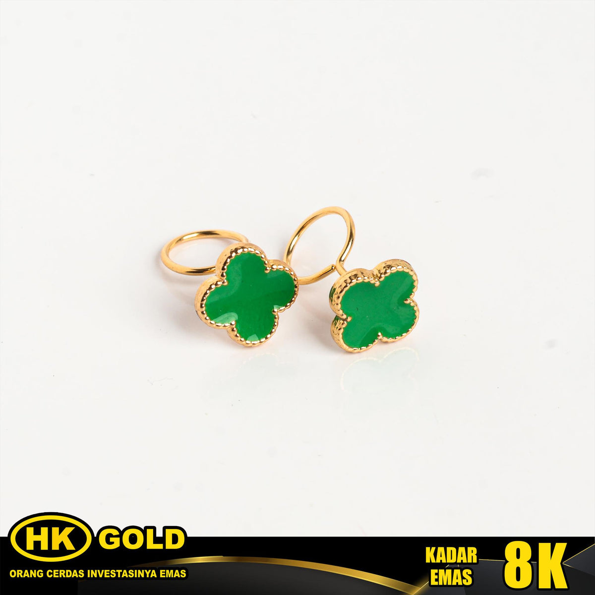 Giwang Emas 8K Tusuk Wanita Type 383 HK GOLD