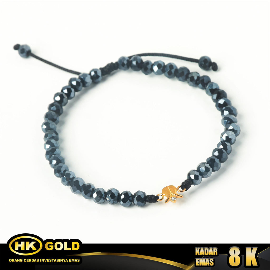 Gelang Emas 8K Type 1898 Godiva HK GOLD