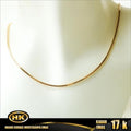 HK Mustika Gold - Kalung Emas 17K - Anak Milano