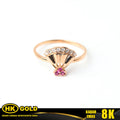 Cincin Emas 8K Wanita Type 1895 HK GOLD