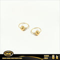 Anting Emas 8K - Tindik  - HK Gold