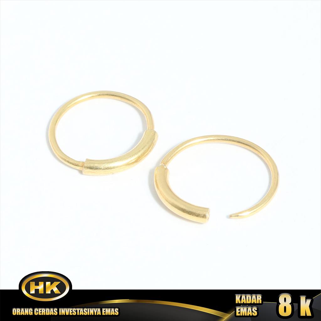 HK Mustika Gold - Anting Emas  8K - Tindik