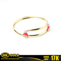 Gelang Emas 17K Bangle Anak Type 1145 HK GOLD
