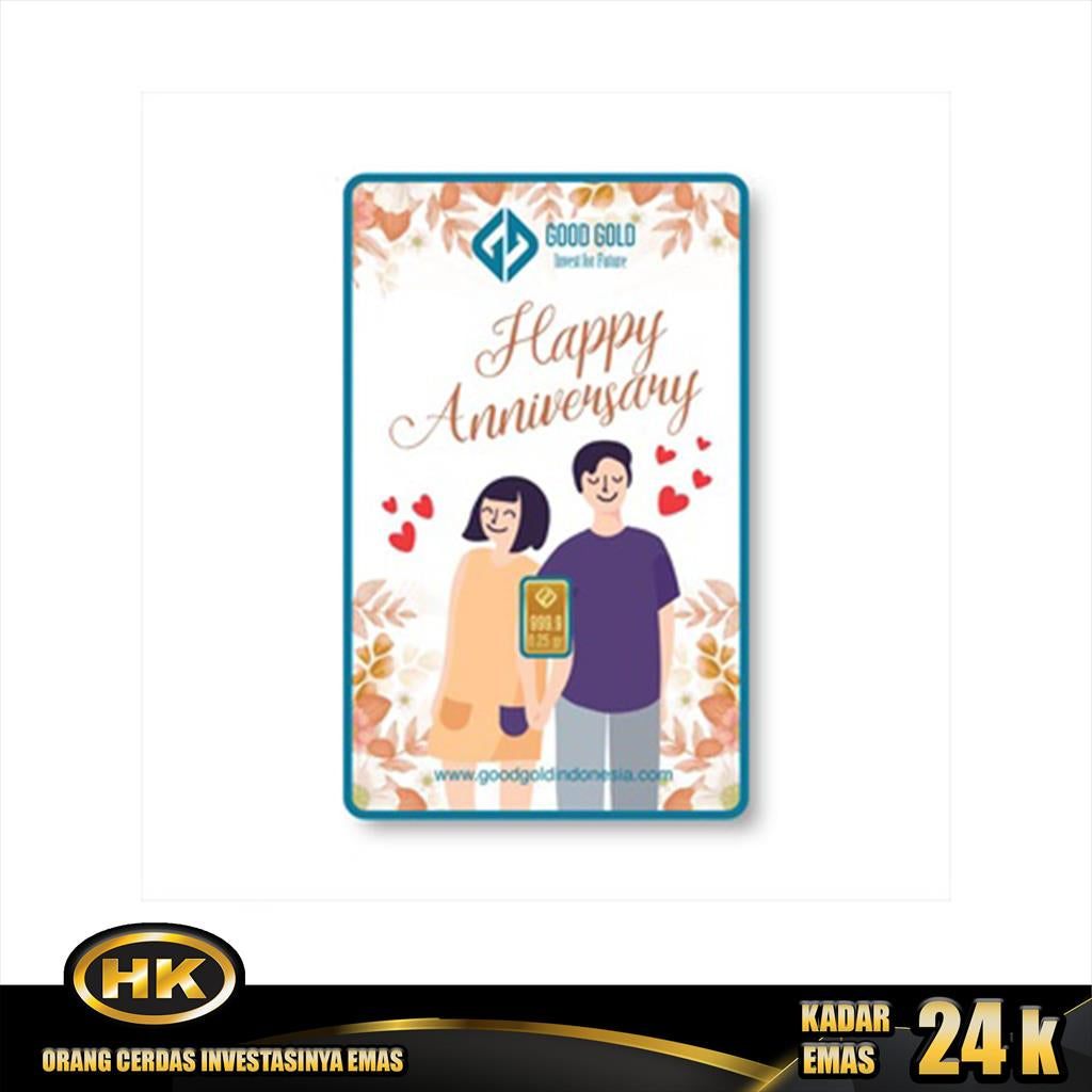 HK Mustika Gold - Logam Mulia  24K - 0.250 GGI