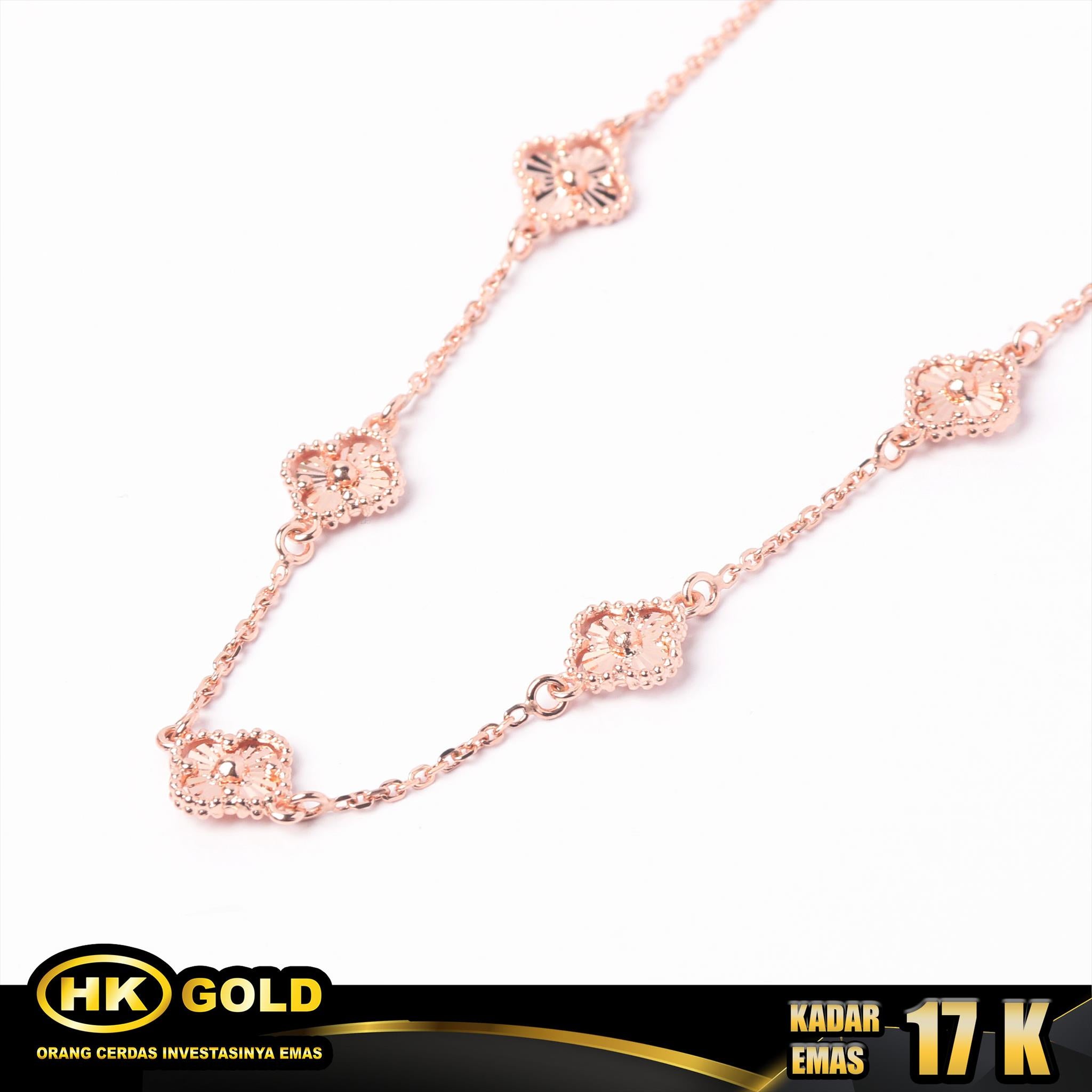 Kalung Emas 17K Type 591 HK GOLD
