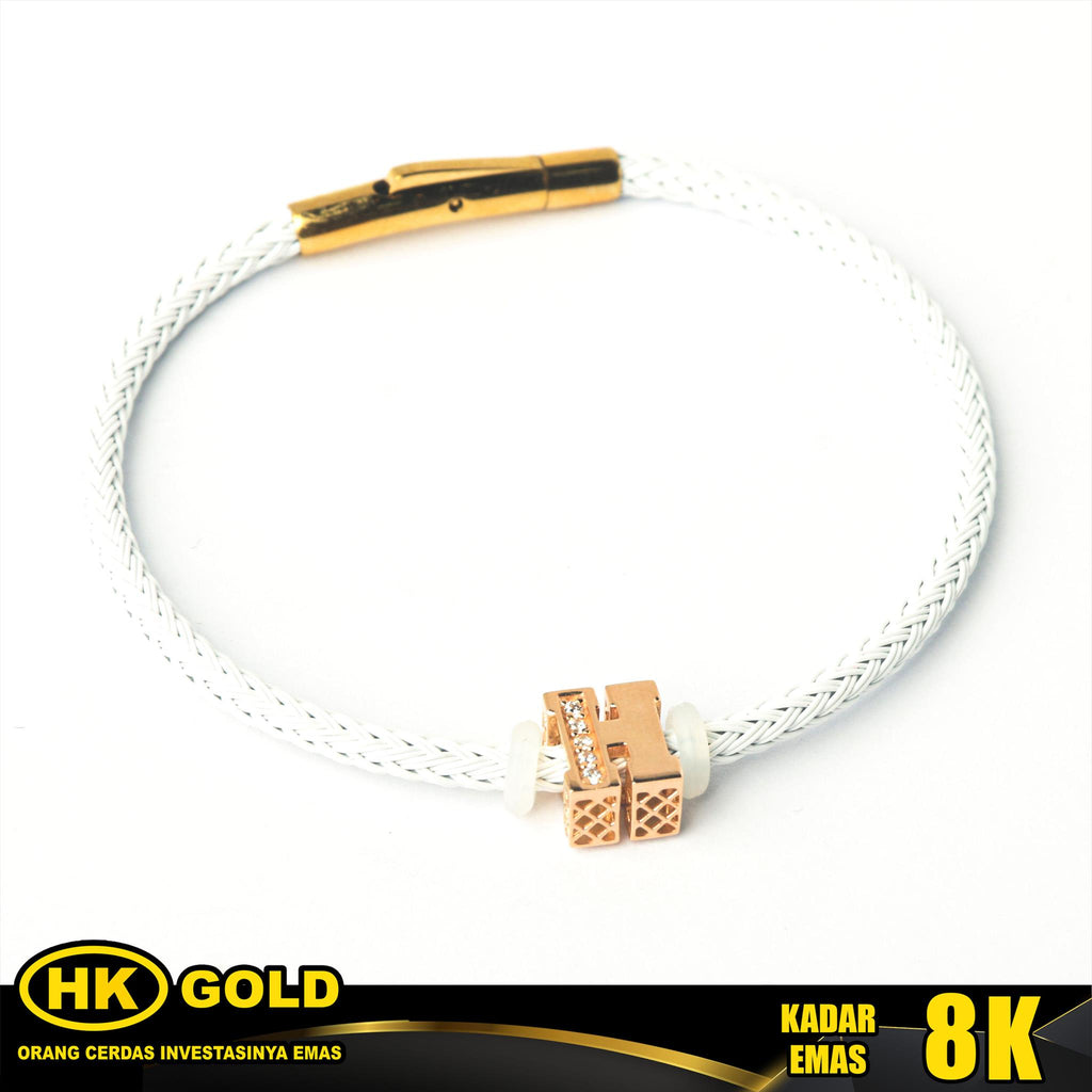 Gelang Emas 8K Rajut Wanita Type 2310 HK GOLD