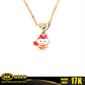Kalung Emas 17K Type 632 Anak HK GOLD