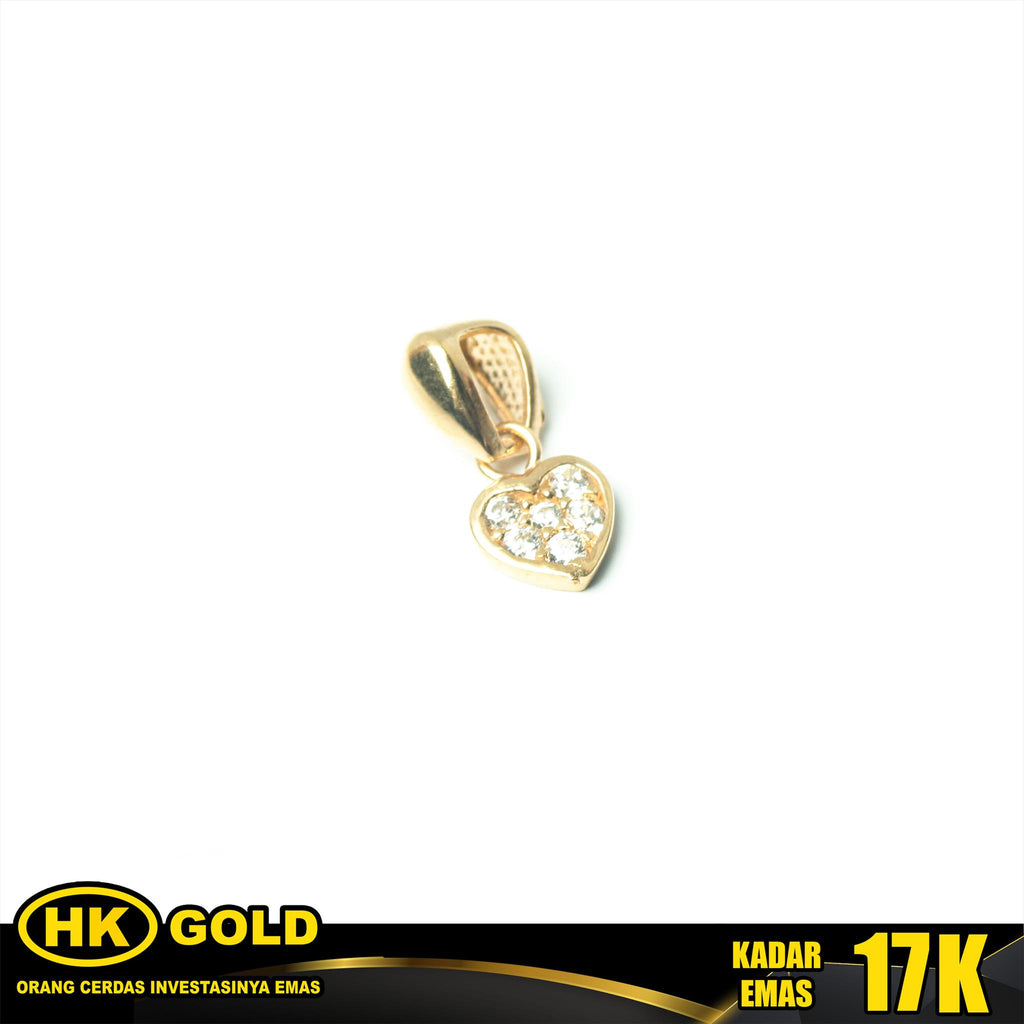 Liontin Emas 17K Type 202 HK GOLD