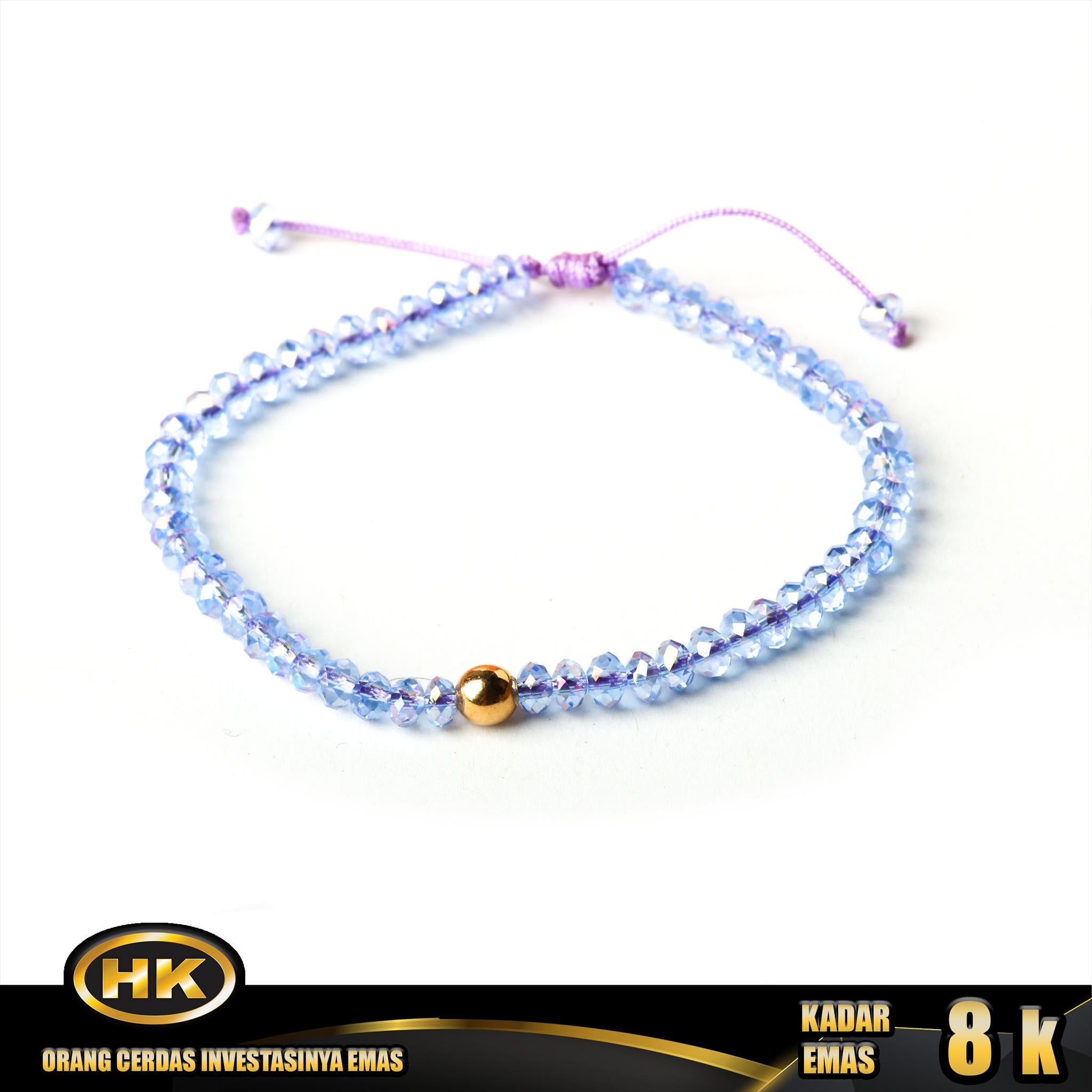HK Mustika Gold - Gelang Emas  8K - Type 679 Godiva