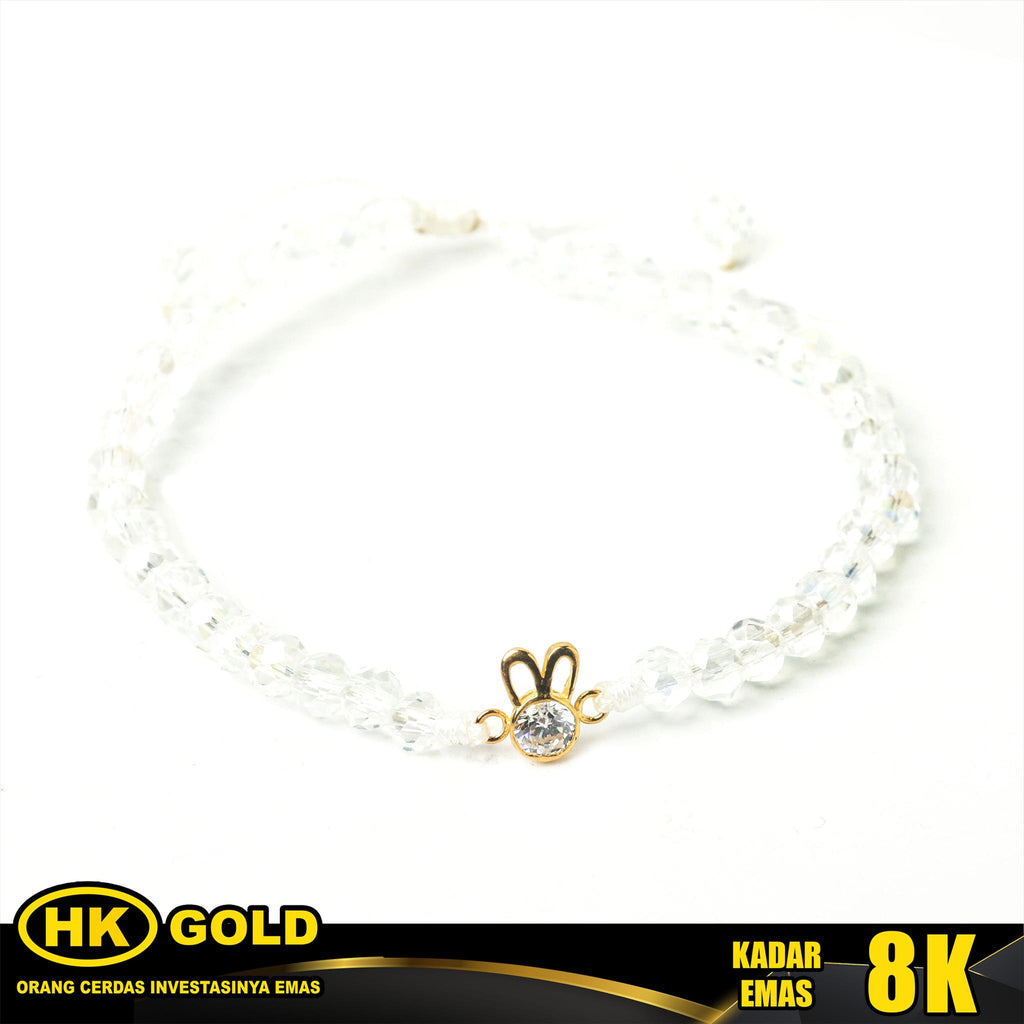 Gelang Emas 8K Type 2078 Godiva HK GOLD