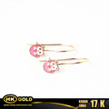 Anting Emas 17K Type 182 Anak HK GOLD