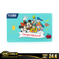 HK MUSTIKA GOLD - LOGAM MULIA 24K - 0.100 GR UBS DISNEY