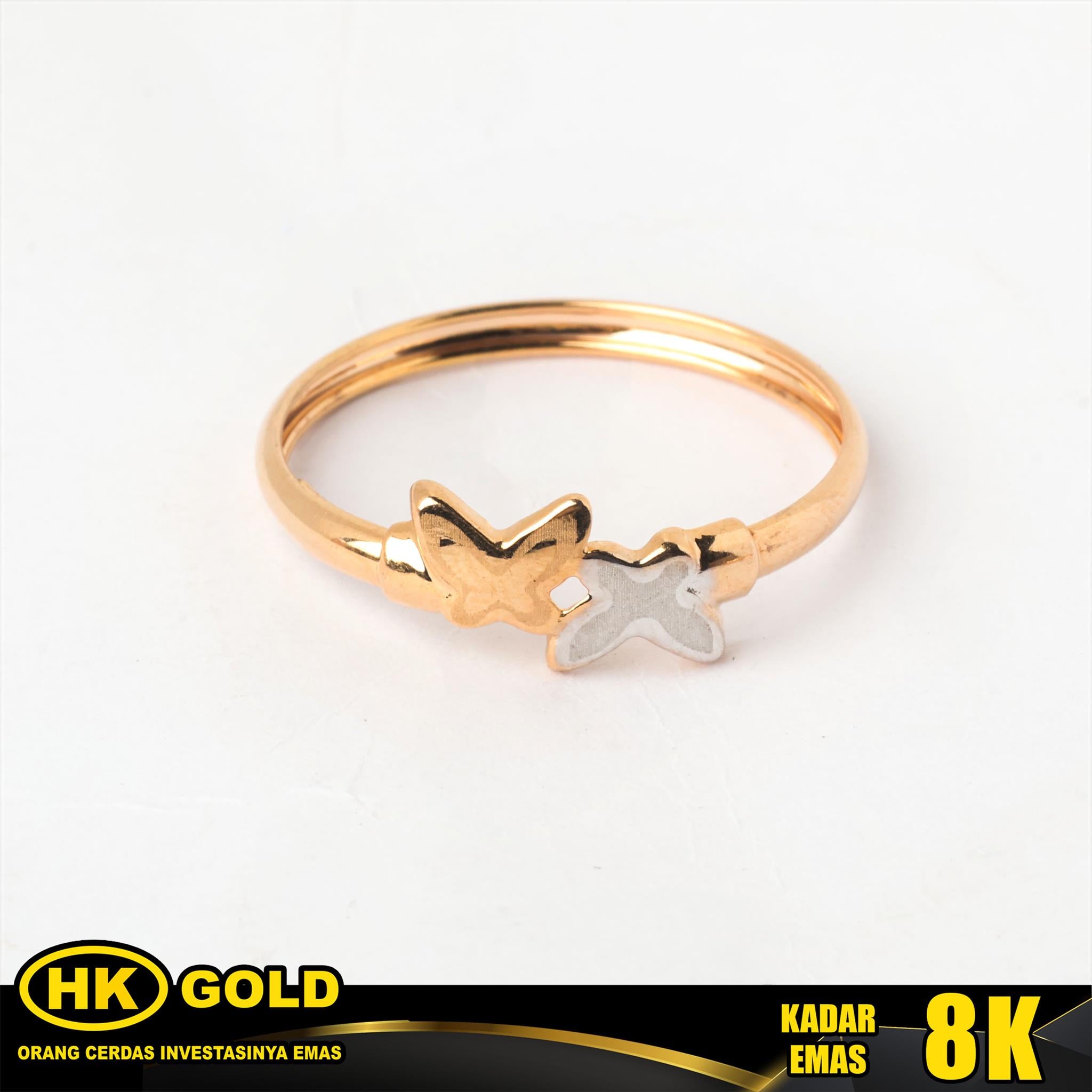 Cincin Emas 8K Wanita Type 1889 HK GOLD