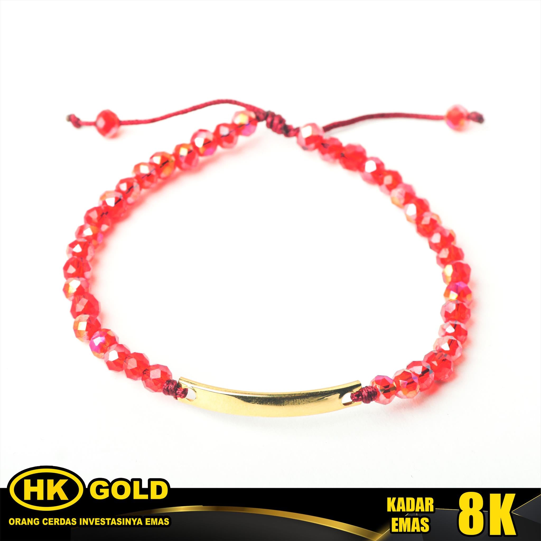 HK MUSTIKA - GELANG EMAS  8K - TYPE 1263 GODIVA