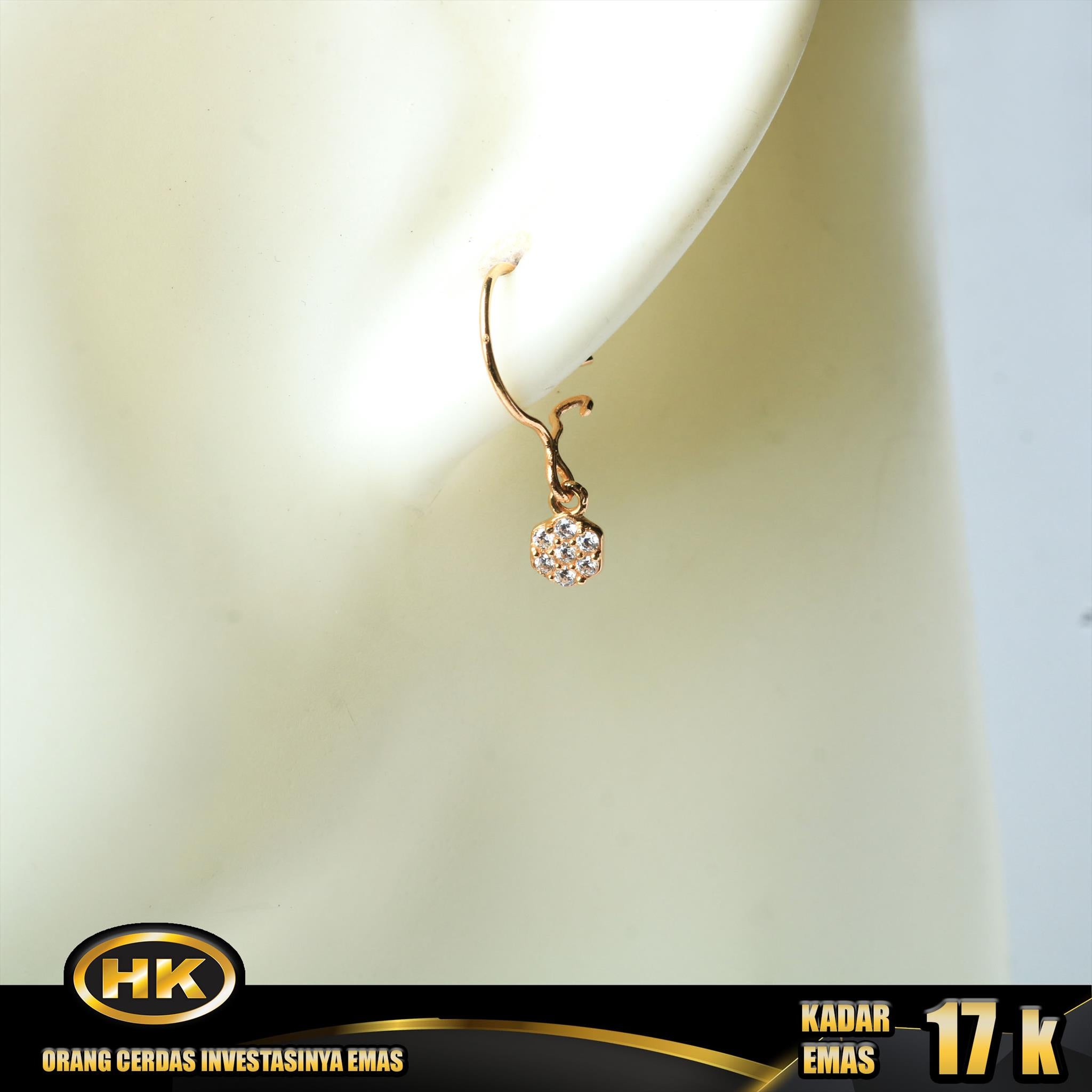 HK MUSTIKA - ANTING EMAS