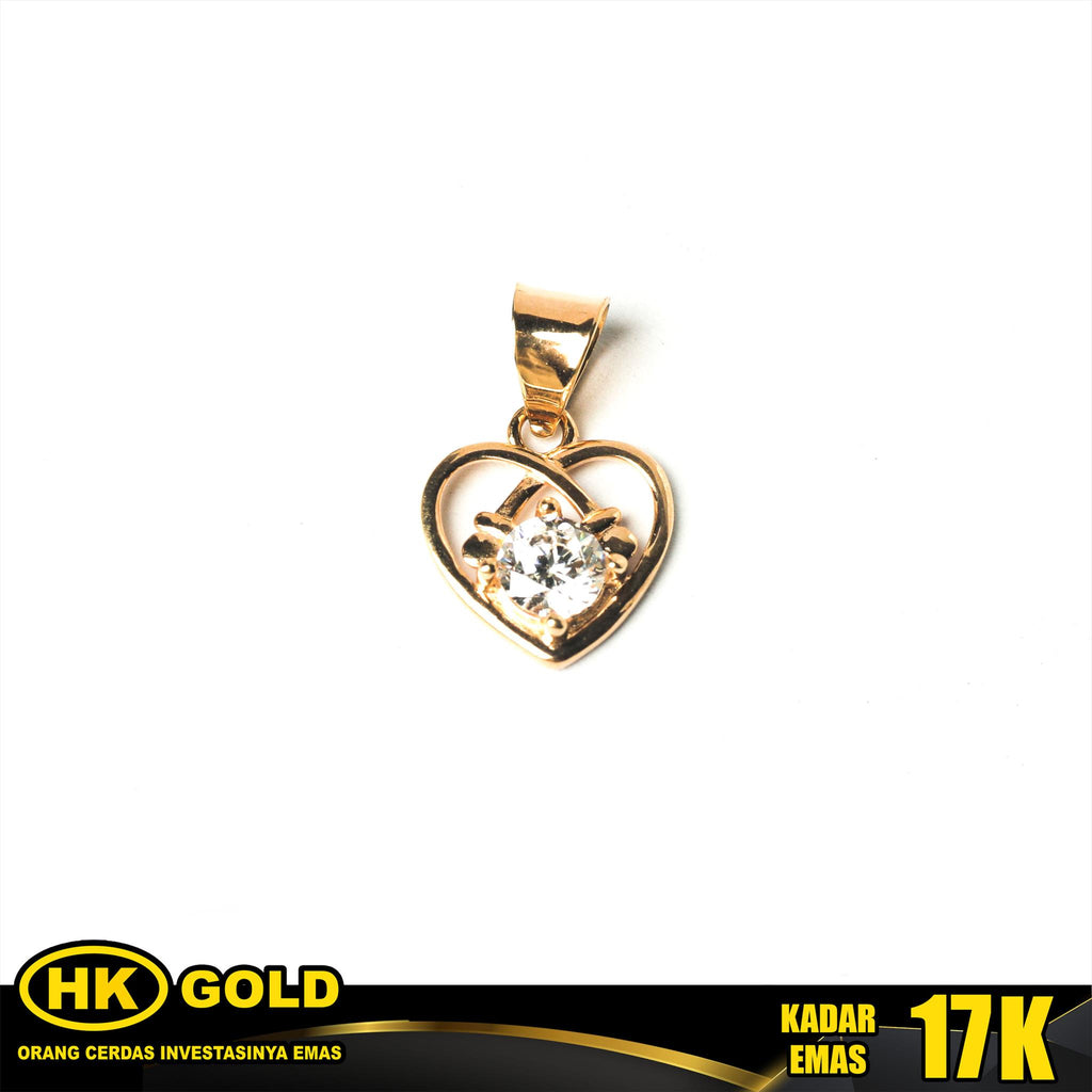 Liontin Emas 17K Pendant Wanita Type 233 HK GOLD