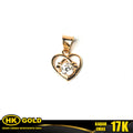 Liontin Emas 17K Pendant Wanita Type 233 HK GOLD