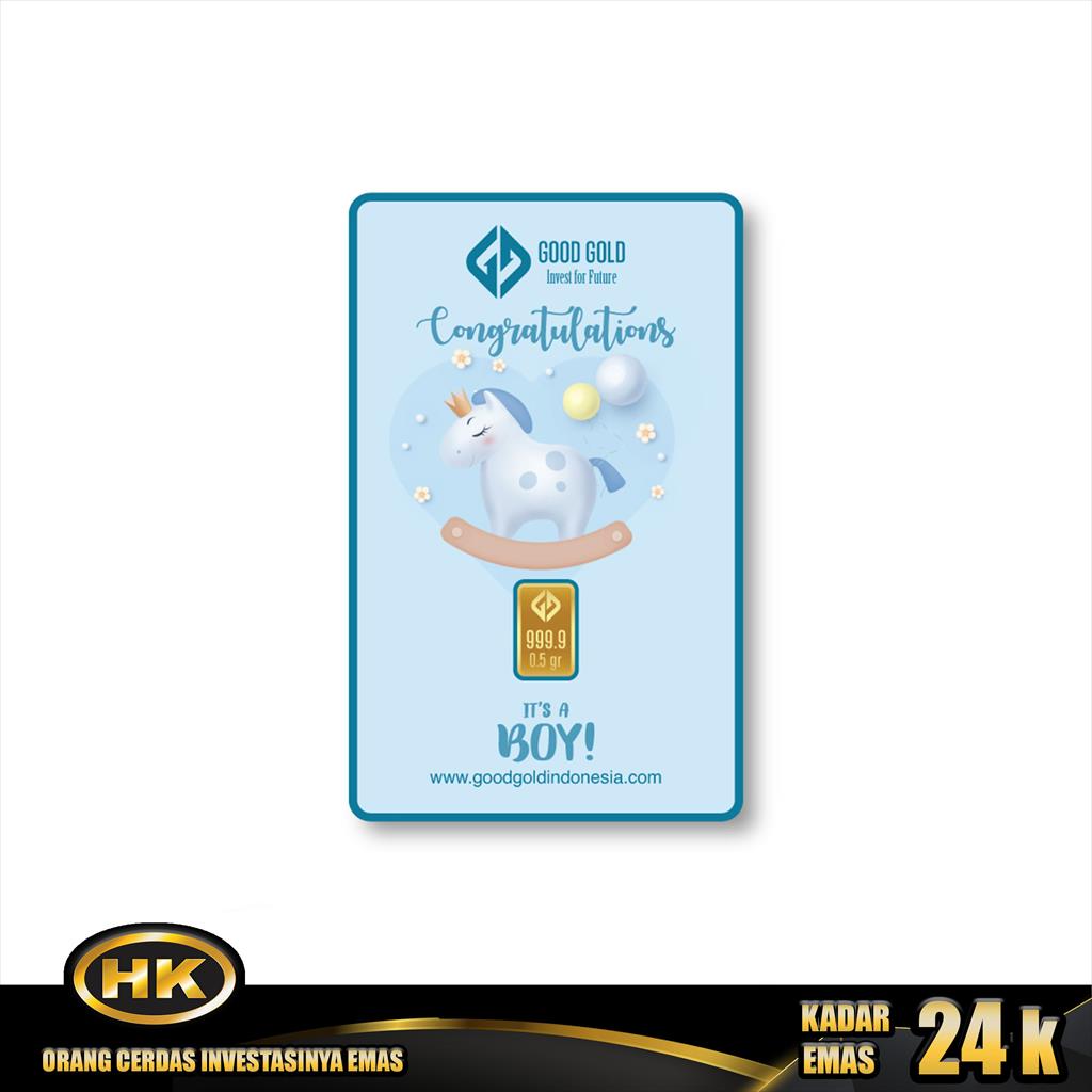 HK Mustika Gold - Logam Mulia  24K - 0.500 GGI