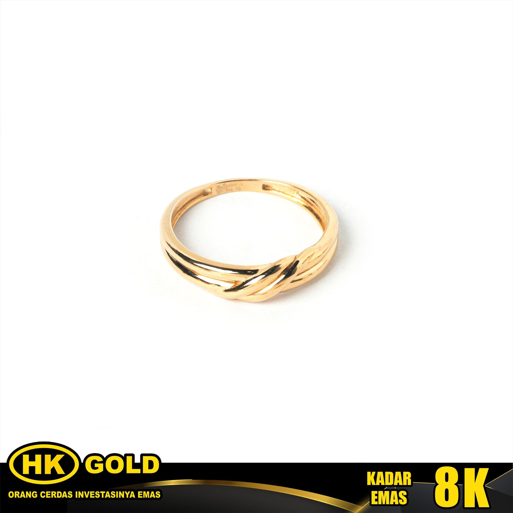 Cincin Emas 8K Type 1610 HK GOLD