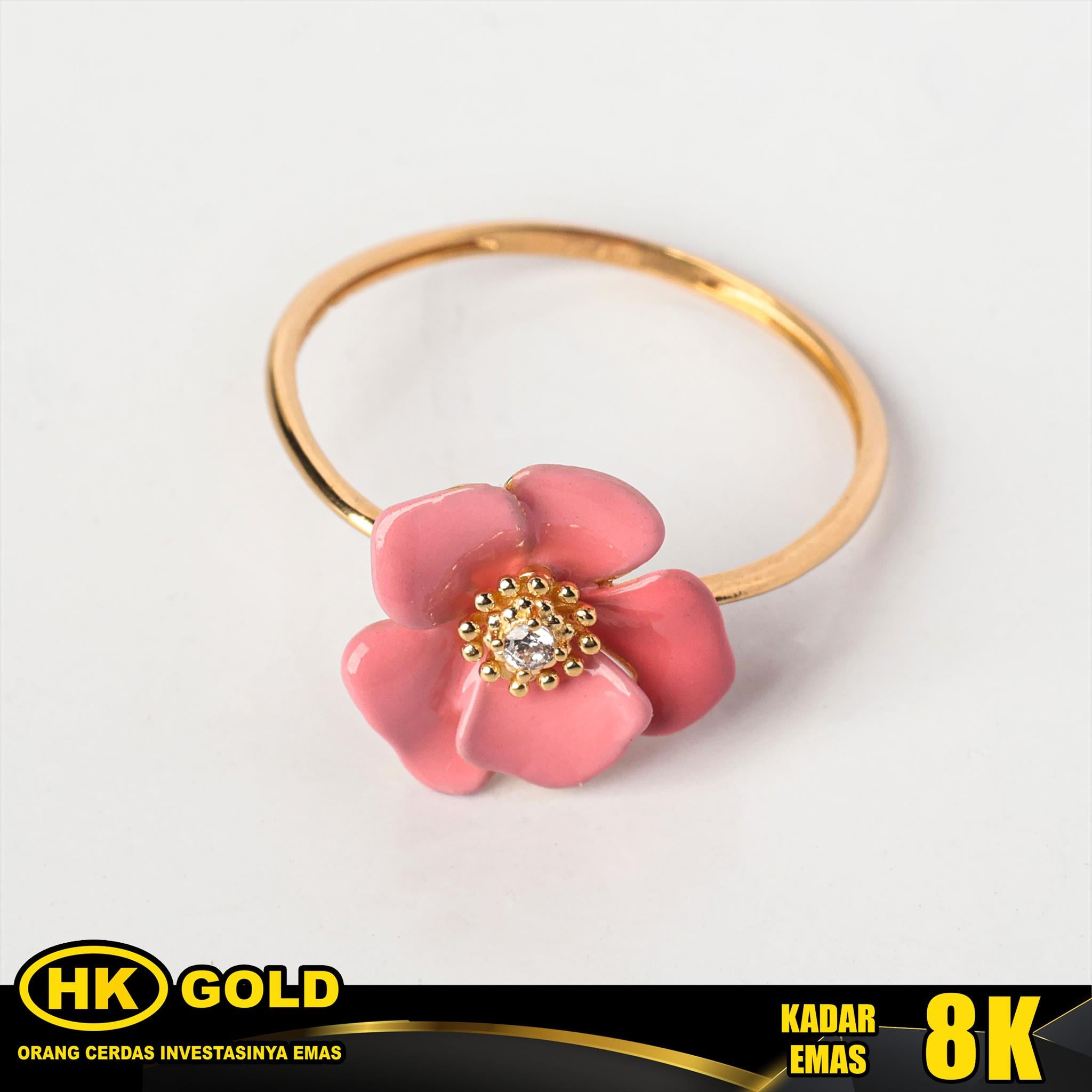 Cincin Emas 8K Wanita Type 1933 HK GOLD