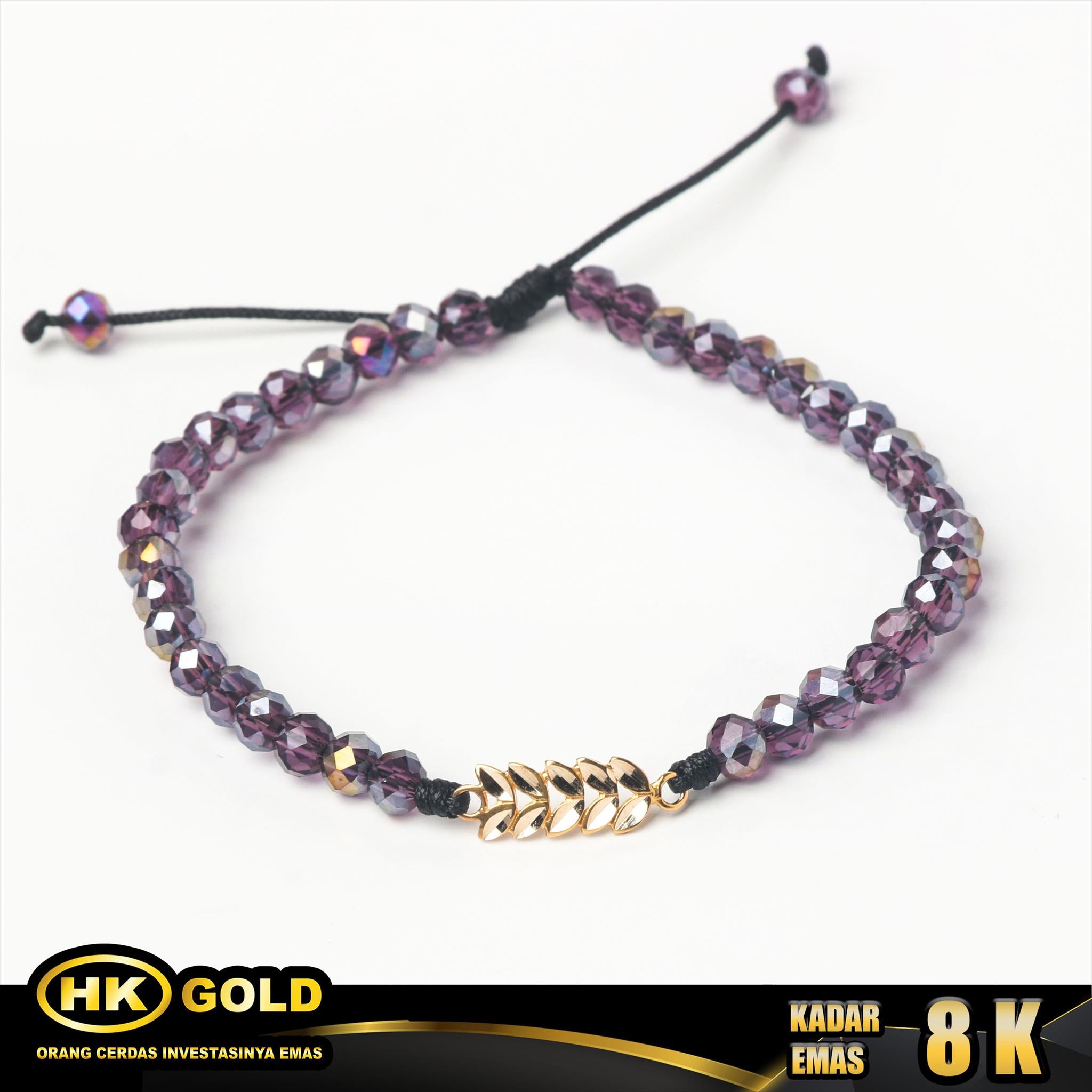 Gelang Emas  8K Type 1814 Godiva HK GOLD