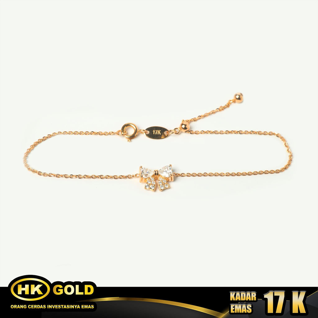 HK MUSTIKA - GELANG EMAS  17K - TYPE 828