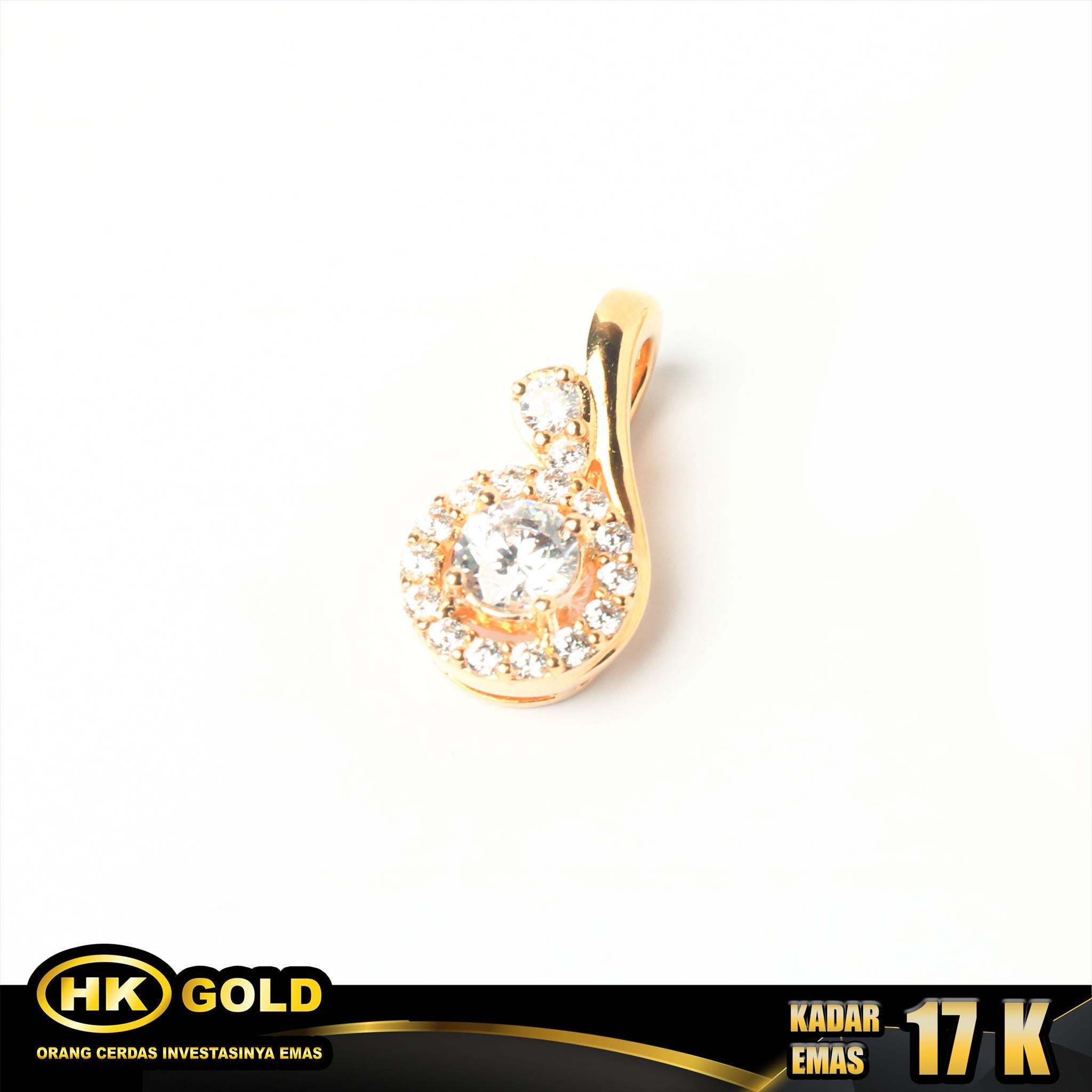HK MUSTIKA GOLD - LIONTIN EMAS 17K - TYPE 164